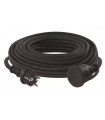 Predlžovací kábel gumový – spojka, 20m, 3× 1,5mm