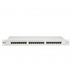 Patch panel 19" cat. 5E, 24xRJ45 tienený