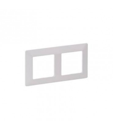 #0961 legrand-valena-life-dvojnasobny-ramik-biela-754002