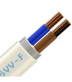 H05VV-F - Kábel ohybný (biely) 2G 1,0