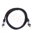HDMI 1.4 high speed kábel eth.A vidlica-A vidlica 1,5m nylón